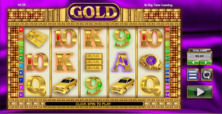 Goldener Online-Spielautomat