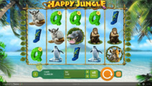Glücklicher Dschungel Online-Spielautomat