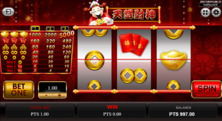 Glücklicher Cai Shen Online-Spielautomat