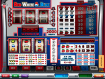 Rot Weiß Blau Online Spielautomat