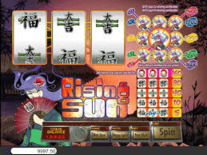 Aufgehende Sonne 3 Walzen Online-Spielautomat