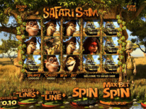 Safari Sam Online-Spielautomat