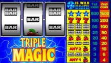 Triple Magic Online-Spielautomat